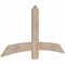 Ekena Millwork Bellingham Smooth Timber Gable Bracket, Douglas Fir, 60"W x 32"H x 1 1/2"D x 5 1/2"F, 13/12 Pitch GBW060X32X0206BEL00SDF - alternate 3